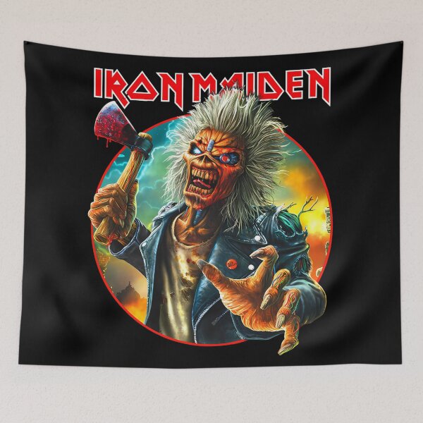 Item preview, Iron Maiden Style Rock Band designed and sold by AselaDesigns.