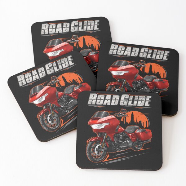 Item preview, Motorcycle Road Glide FLTRX 2025 Brilliant Red & Black for Motorcycle Riders designed and sold by MotoApparelHub.