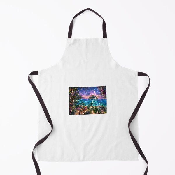 Item preview, Tropical Beach at Twilight designed and sold by Aquamarineelle.