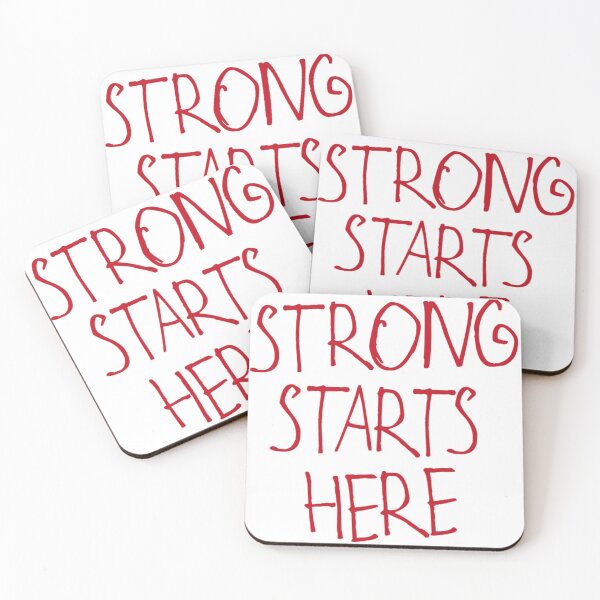 Item preview, Strong Starts Here designed and sold by kinpirks.