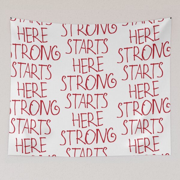 Item preview, Strong Starts Here designed and sold by kinpirks.