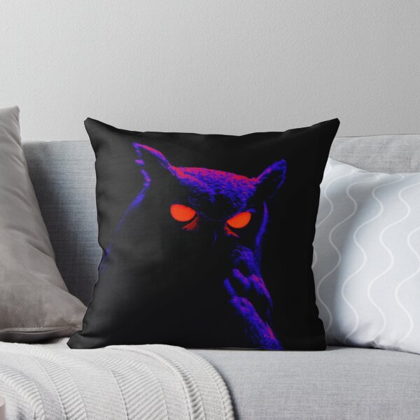 Item preview, Neon Red-Eyed Owl Dark Aesthetic Art - Mystical, magical, and occult sinister illustration designed and sold by Alba Forjanívea.