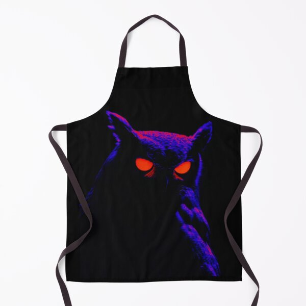 Item preview, Neon Red-Eyed Owl Dark Aesthetic Art - Mystical, magical, and occult sinister illustration designed and sold by Alba Forjanívea.