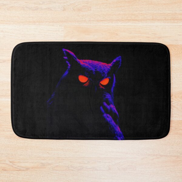 Item preview, Neon Red-Eyed Owl Dark Aesthetic Art - Mystical, magical, and occult sinister illustration designed and sold by Alba Forjanívea.