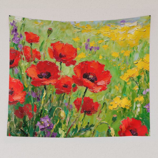 Item preview, Vibrant Wildflower Garden designed and sold by paulrommer.