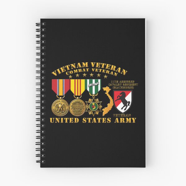 Item preview, Army - Vietnam  Vet - w Medals - VN - 11th Armored Cavalry Regiment (Blackhorse)  - 3D Enhanced X 300 designed and sold by Military Insignia Products.