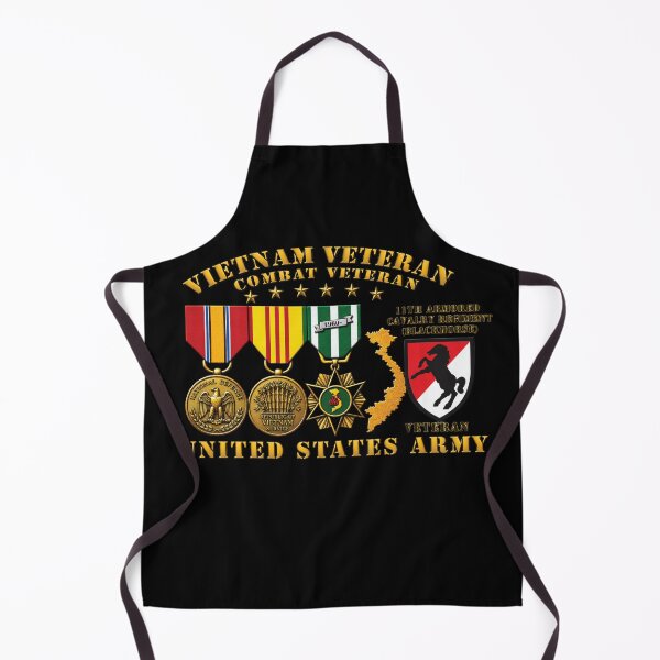 Item preview, Army - Vietnam  Vet - w Medals - VN - 11th Armored Cavalry Regiment (Blackhorse)  - 3D Enhanced X 300 designed and sold by Military Insignia Products.