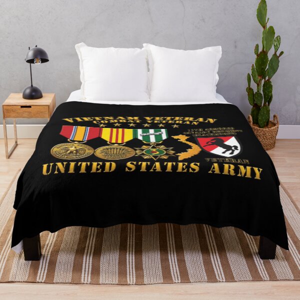 Item preview, Army - Vietnam  Vet - w Medals - VN - 11th Armored Cavalry Regiment (Blackhorse)  - 3D Enhanced X 300 designed and sold by Military Insignia Products.