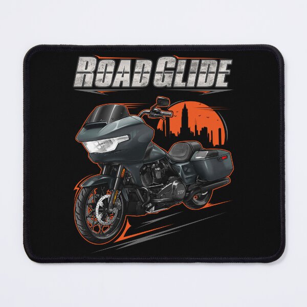 Item preview, Motorcycle Road Glide FLTRX 2025 Iron Horse Metallic & Black for Motorcycle Riders designed and sold by MotoApparelHub.