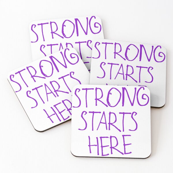 Item preview, Strong Starts Here designed and sold by kinpirks.