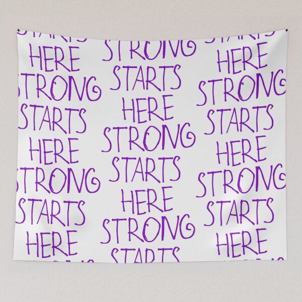 Item preview, Strong Starts Here designed and sold by kinpirks.