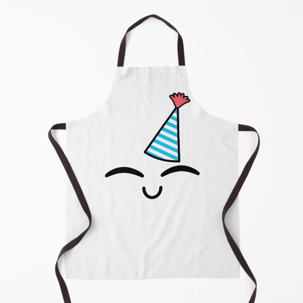 Item preview, Cute kawaii joyful face with birthday hat designed and sold by BlushyPrint.