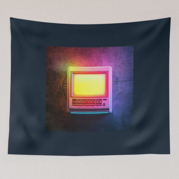 Item preview, 3d Render Of Retro Computer Terminal, Vibrant designed and sold by Checho30.