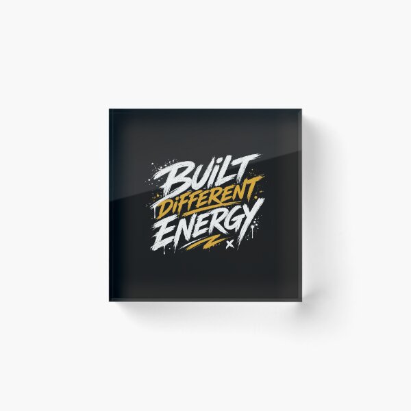 Item preview, Built Different Energy designed and sold by AbstractBEE.