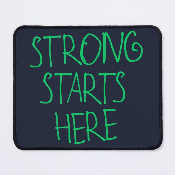 Item preview, Strong Starts Here designed and sold by kinpirks.