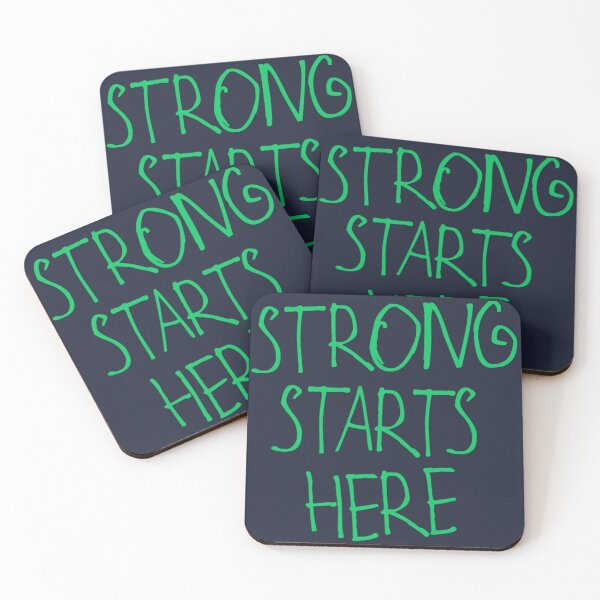 Item preview, Strong Starts Here designed and sold by kinpirks.