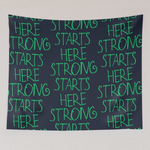 Item preview, Strong Starts Here designed and sold by kinpirks.
