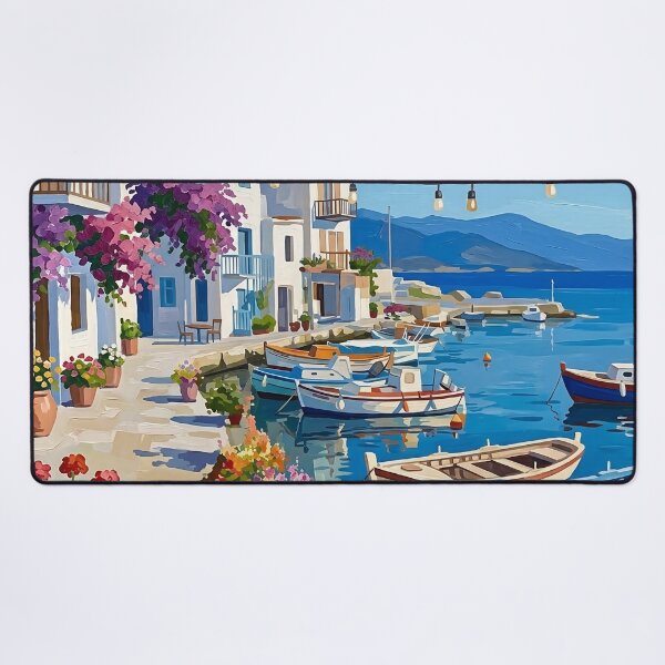 Item preview, Samos Acrylic Print | Greece Travel Poster | Grecian designed and sold by POSTERIOCREW.