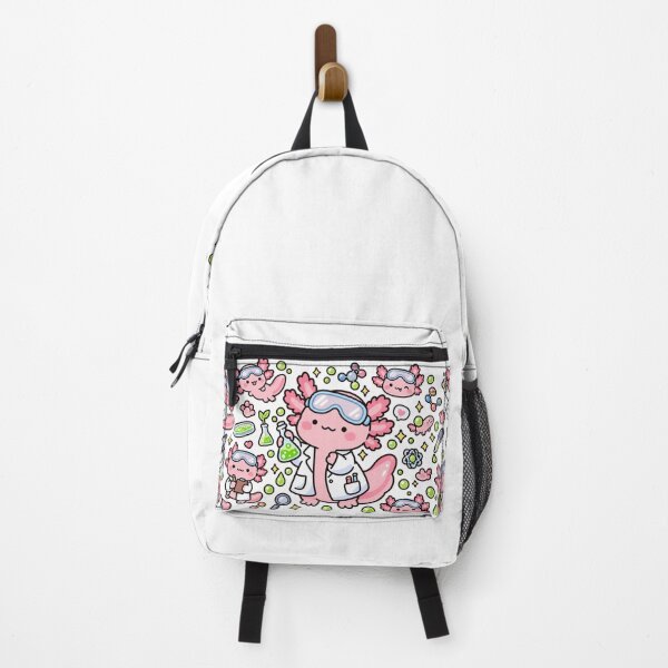 Item preview, Cute Axolotl Scientist Chemistry Lab Kawaii Science designed and sold by EntropyThreads.