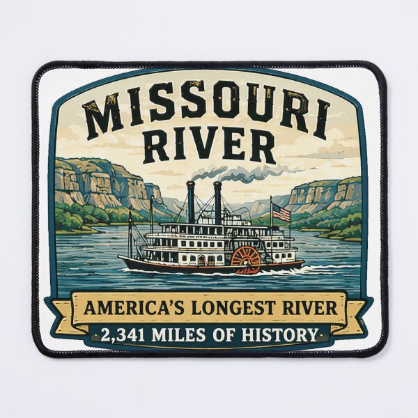 Item preview, Missouri River designed and sold by vectcd.