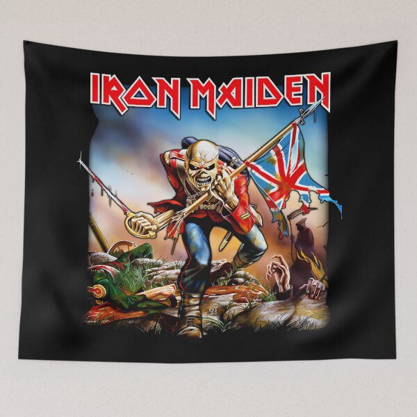 Item preview, Iron Maiden Style Rock Band designed and sold by AselaDesigns.