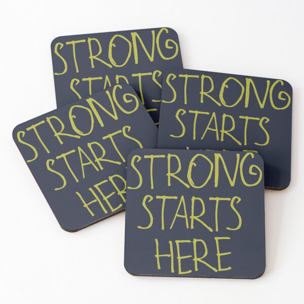 Item preview, Strong Starts Here designed and sold by kinpirks.