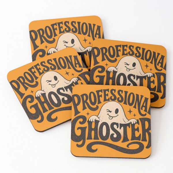 Item preview, Professional Ghoster – Funny Halloween Text Design designed and sold by Jandedan.