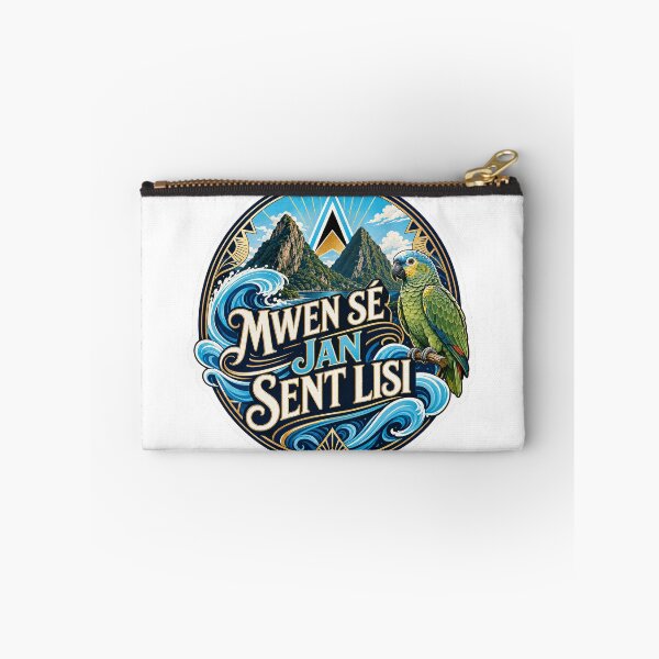 Item preview, MWEN SÉ JAN SENT LISI — Proud Saint Lucian designed and sold by CaribChroma.