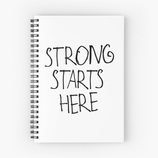 Item preview, Strong Starts Here designed and sold by kinpirks.