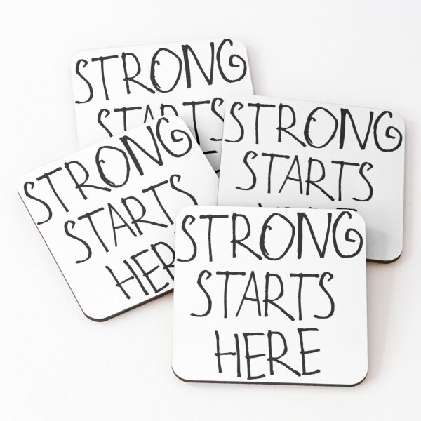 Item preview, Strong Starts Here designed and sold by kinpirks.