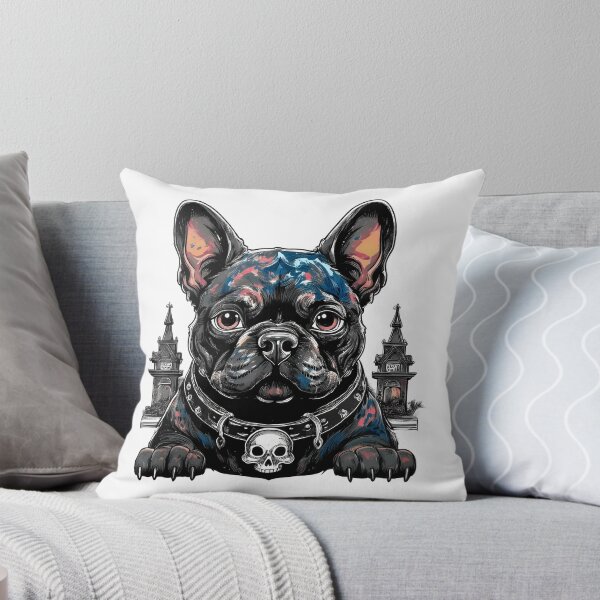 Item preview, Gothic French Bulldog  Portrait designed and sold by BetweenForms.