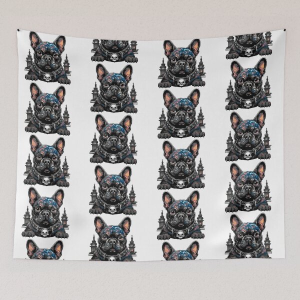 Item preview, Gothic French Bulldog  Portrait designed and sold by BetweenForms.