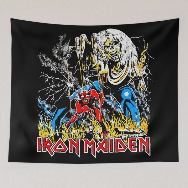 Item preview, Iron Maiden Style Rock Band designed and sold by AselaDesigns.