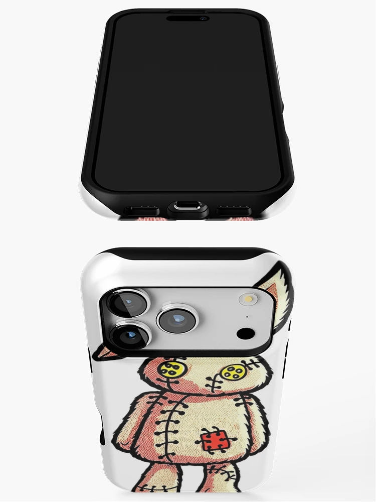 Thumbnail 3 of 4, iPhone Case, Raggedy Ragdoll Rabbit designed and sold by Glenbobagins.