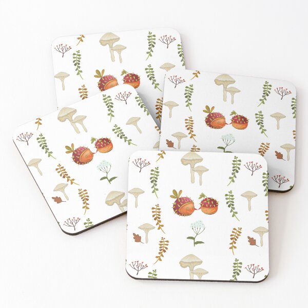 Item preview, Cute Chestnut Thanksgiving Autumn Pattern designed and sold by FaliushART.