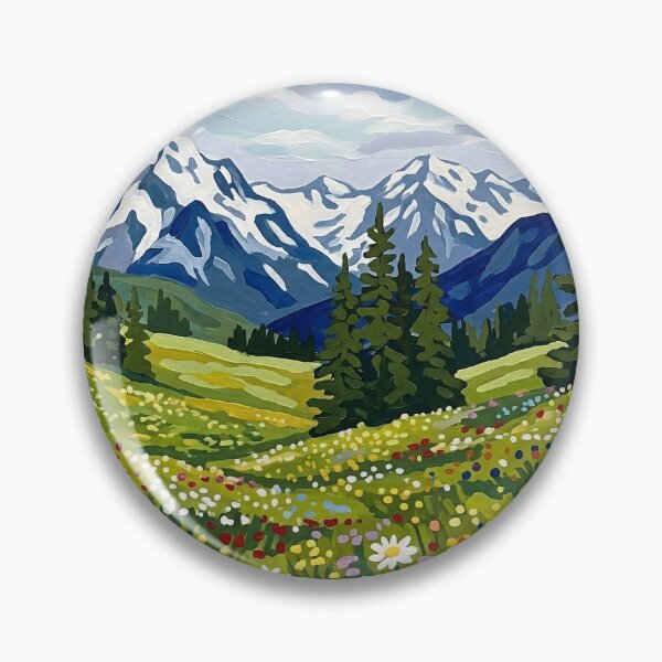 Item preview, Swiss Alps Acrylic Print | Switzerland Travel Poster | Swiss  designed and sold by POSTERIOCREW.