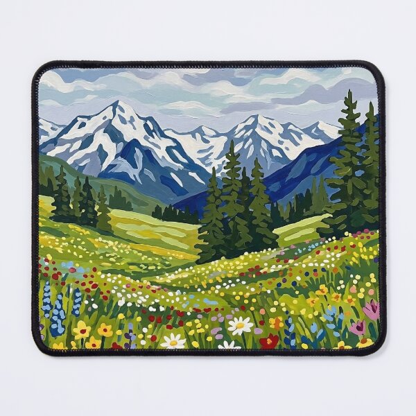 Item preview, Swiss Alps Acrylic Print | Switzerland Travel Poster | Swiss designed and sold by POSTERIOCREW.