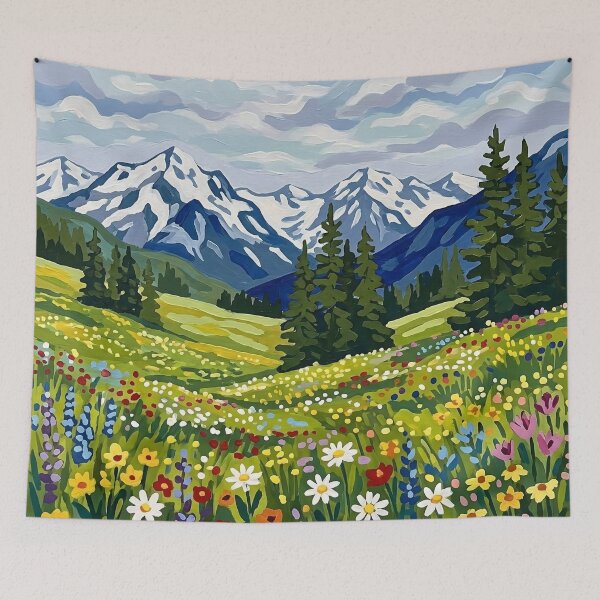 Item preview, Swiss Alps Acrylic Print | Switzerland Travel Poster | Swiss  designed and sold by POSTERIOCREW.