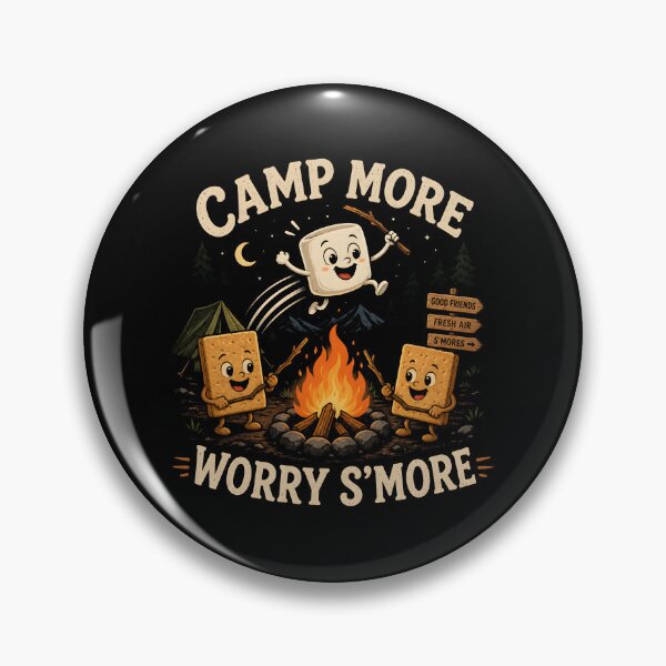 Item preview, Camp More Worry Smore designed and sold by Animavera.
