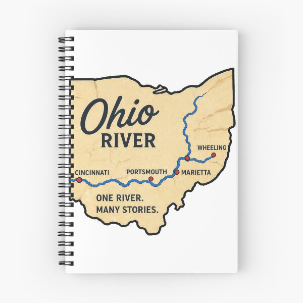 Item preview, Ohio River designed and sold by vectcd.