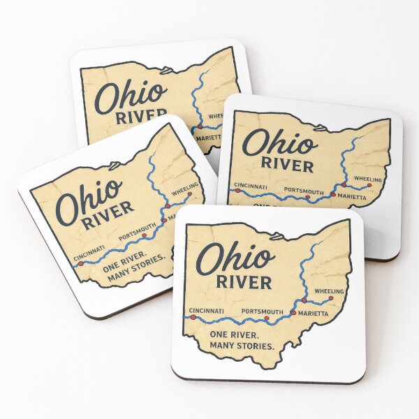 Item preview, Ohio River designed and sold by vectcd.