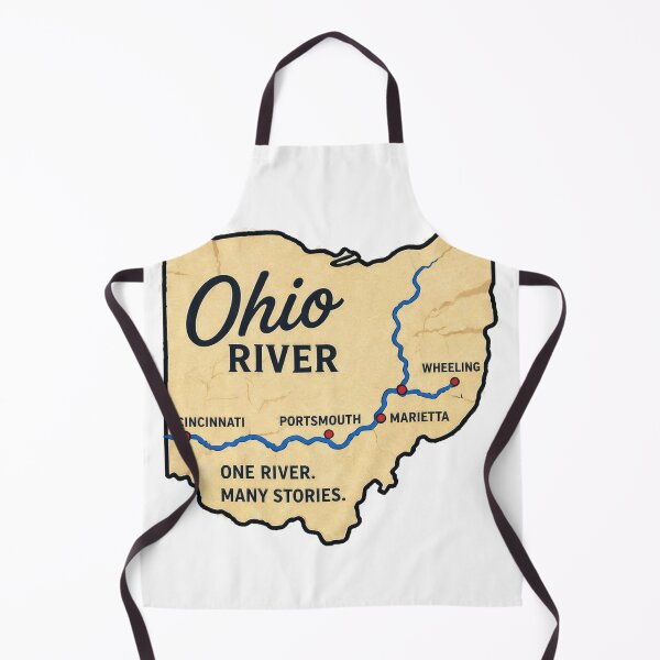 Item preview, Ohio River designed and sold by vectcd.