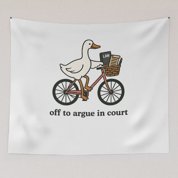 Item preview, Funny Goose Lawyer Shirt, Court Humor Tee designed and sold by jessicaguarnido.