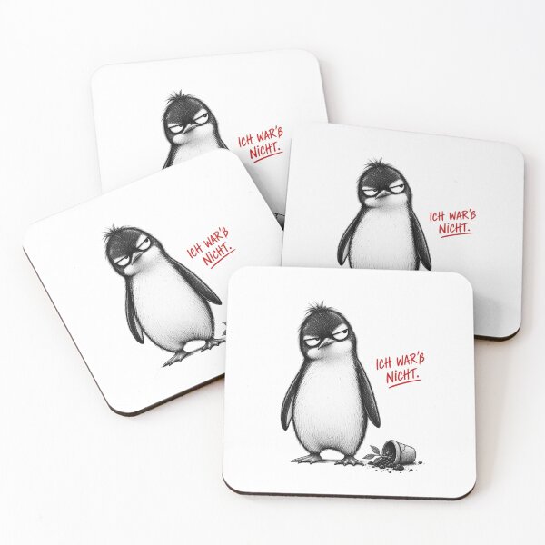 Item preview, IT WASN'T ME. – Annoyed Penguin | German Humor designed and sold by UnglaublichGut.