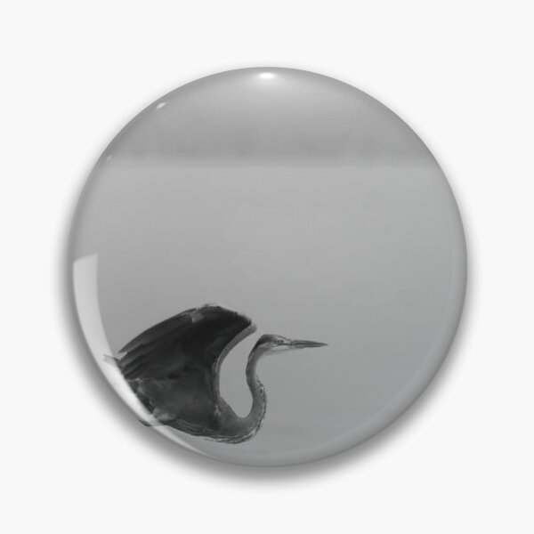 Item preview, Lone Heron Preparing for Takeoff by the Lake designed and sold by EssaVernice.
