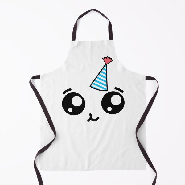 Item preview, Cute kawaii happy face – birthday hat designed and sold by BlushyPrint.