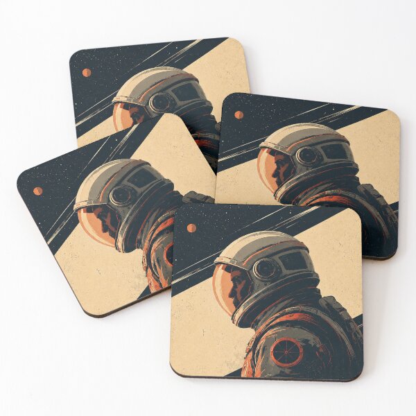 Item preview, Retro Astronaut Space Poster designed and sold by NordenPosters.