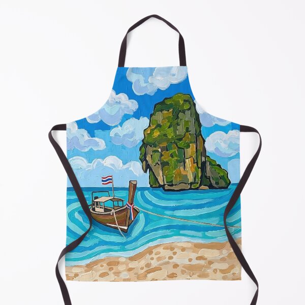 Item preview, Thailand Beach Acrylic Print | Thailand Travel Poster | Thai designed and sold by POSTERIOCREW.