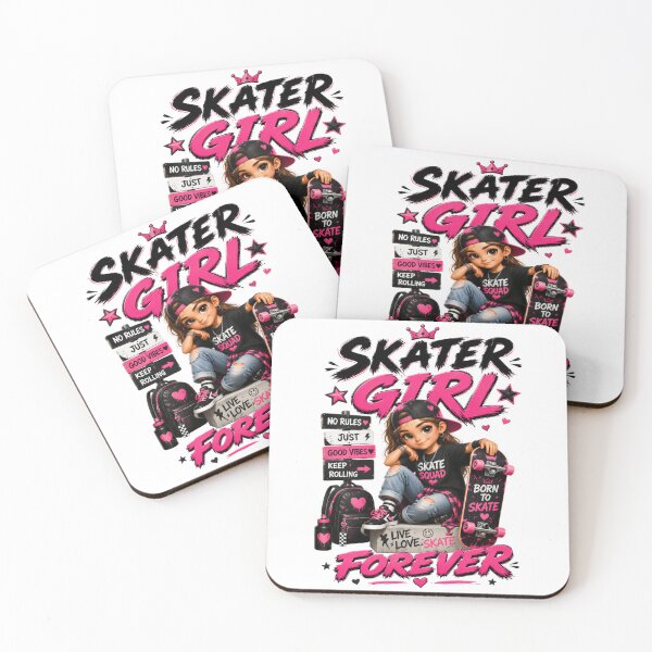 Item preview, Skater Girl Forever designed and sold by KLERIKSTORE.