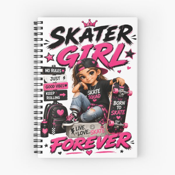 Item preview, Skater Girl Forever designed and sold by KLERIKSTORE.